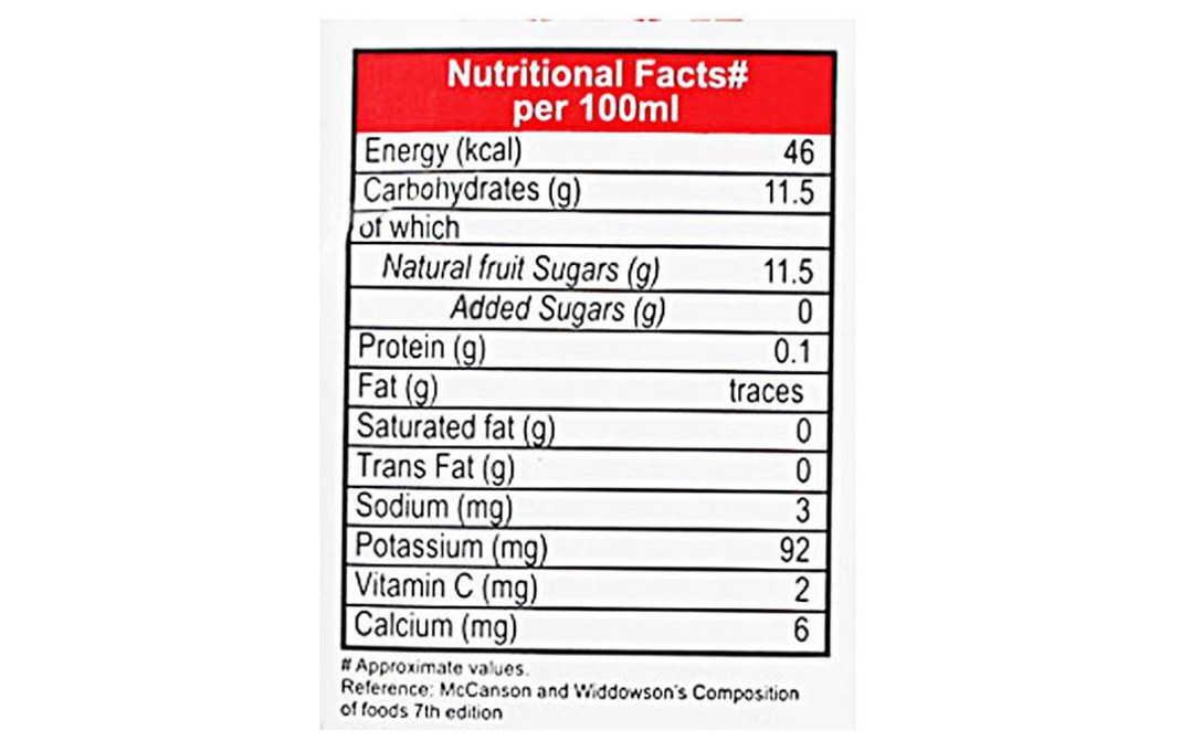 24 Mantra Organic Apple Juice    Tetra Pack  1 litre